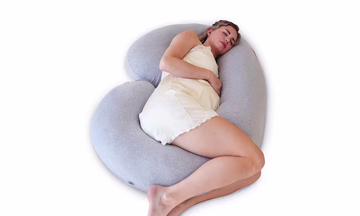 PharMeDoc C-Shaped Full-Body Pregnancy Pillow