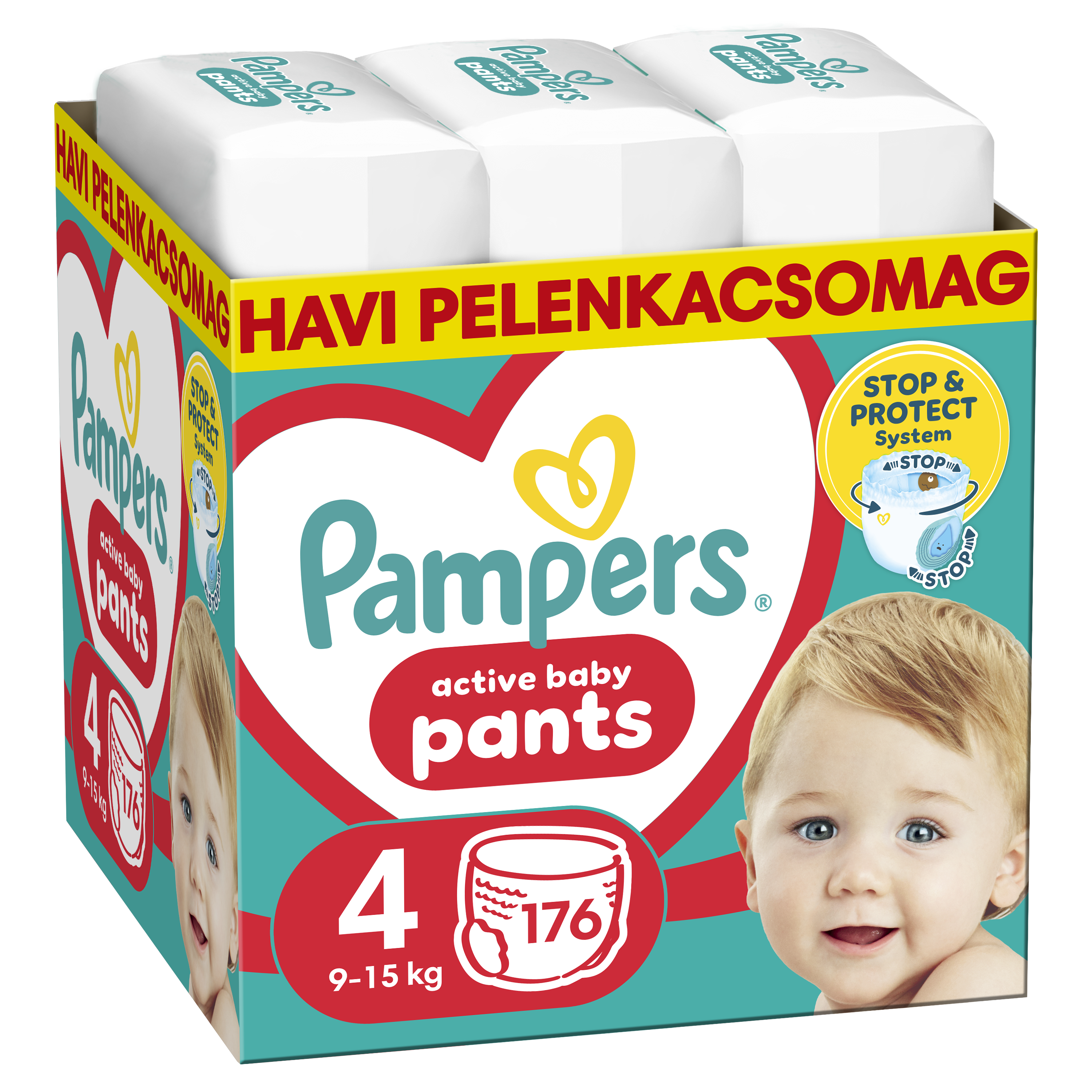 Pampers Pants Active Baby Packshot