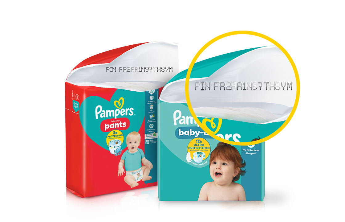 Get Pampers Points for every pack