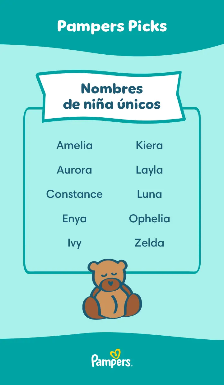  Nombres de niña únicos