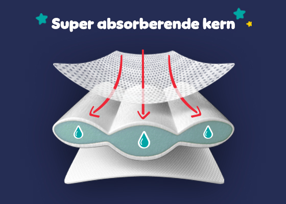 Afbeelding van de absorberende kern
