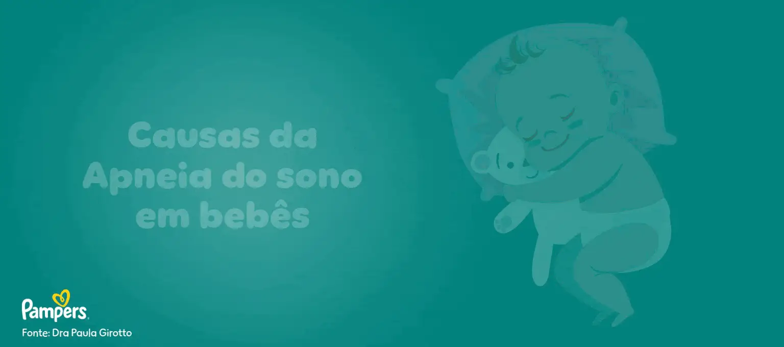 Fraldas Pampers® Confort Sec para o sono do bebê