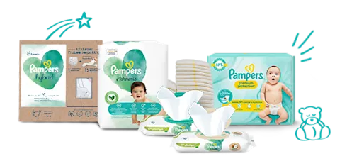 Découvrez les produits Pampers®