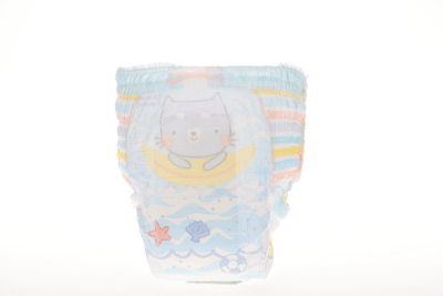Render giratorio de un pañal de natación Pampers Splashers