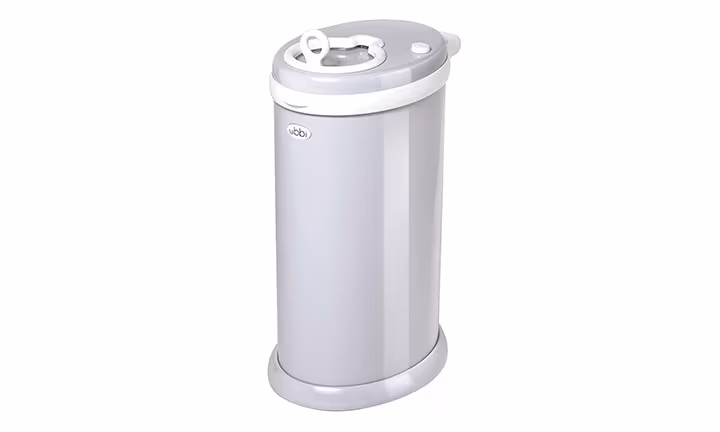 Ubbi Steel Odor Locking Diaper Pail