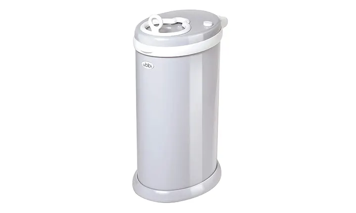 Ubbi Steel Odor Locking Diaper Pail