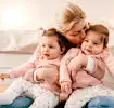 Mom with identical twins