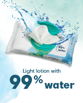 Light lotion with 99% water