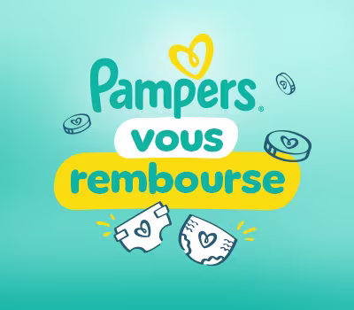 Obtenez 3 € de remboursement sur vos couches Pampers