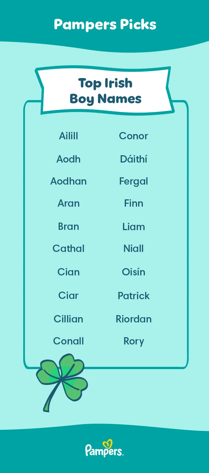 Top irish boy names