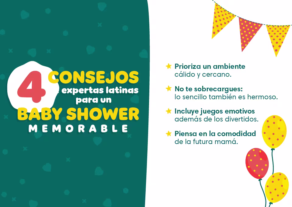 Decoración baby shower niño