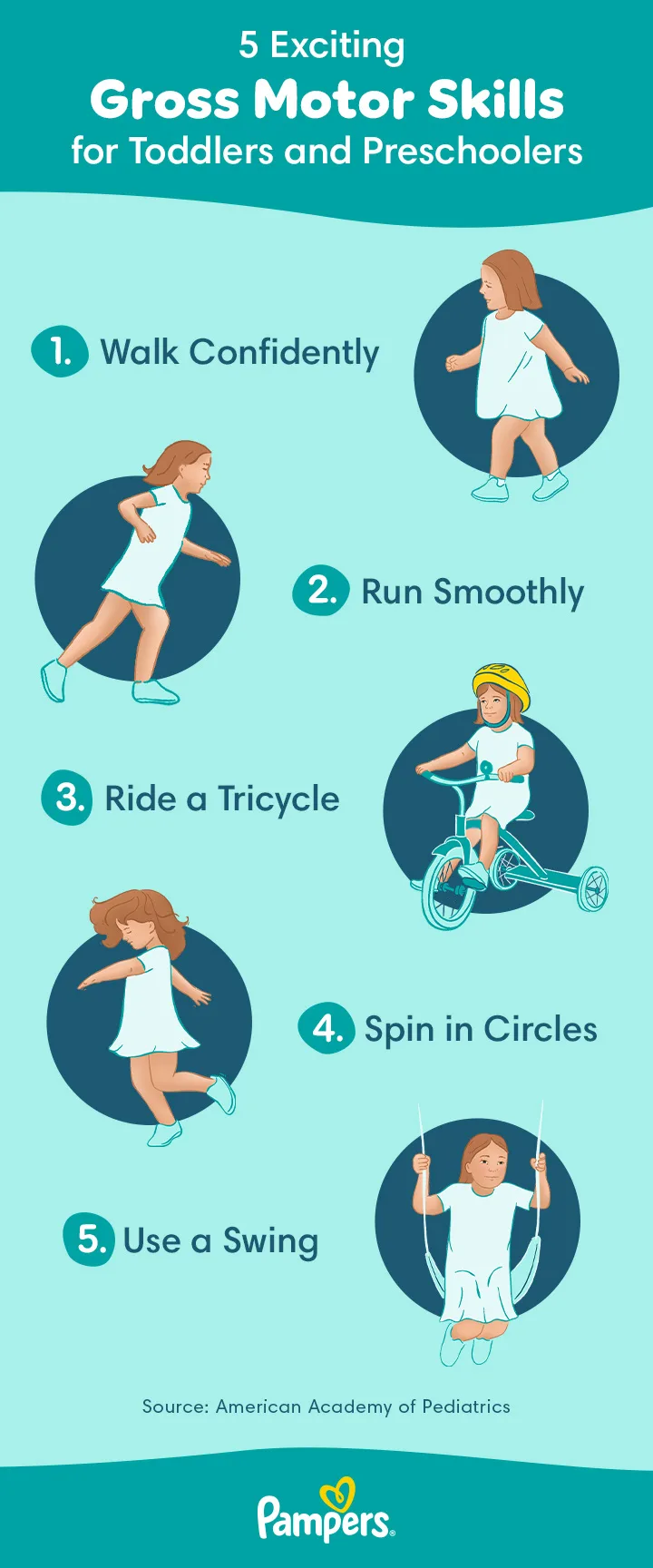 Gross Motor Skills For Toddlers and Preschoolers