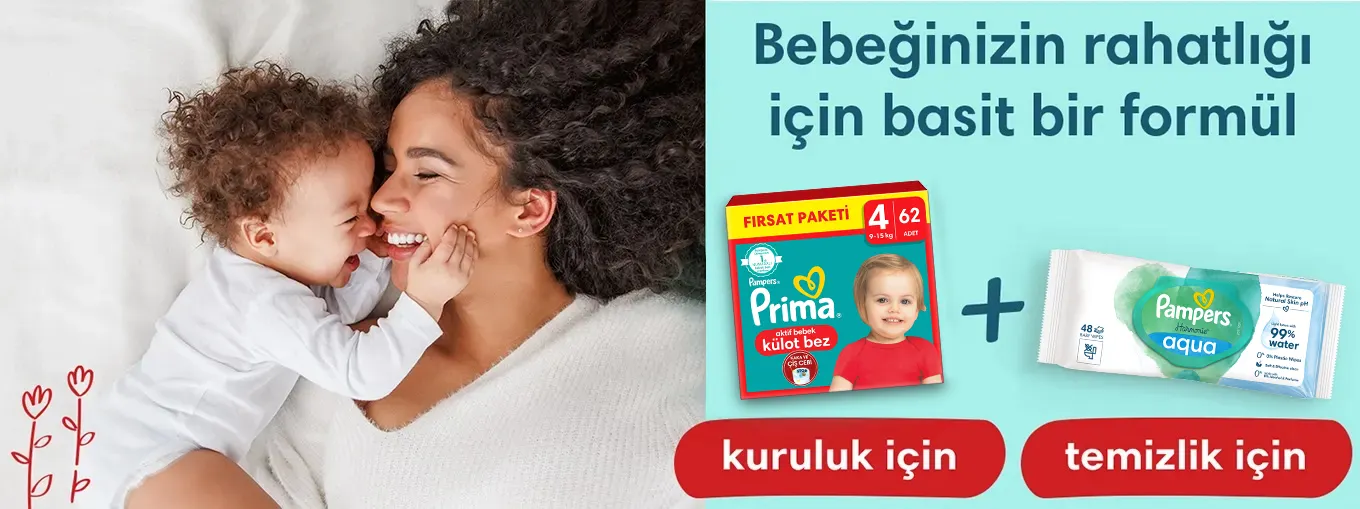 bebeğinizin rahatlığı için