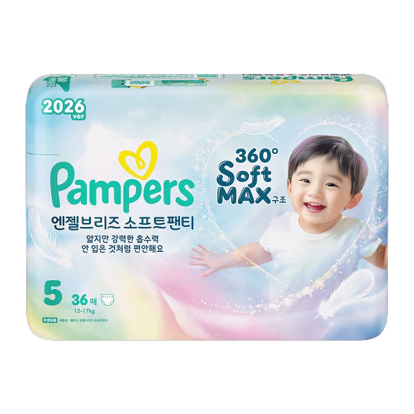 팸퍼스 공식몰 엔젤브리즈 소프트 팬티
