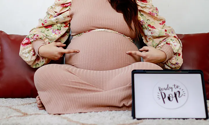 Ready to Pop baby shower idea. Ready to Pop baby shower idea.