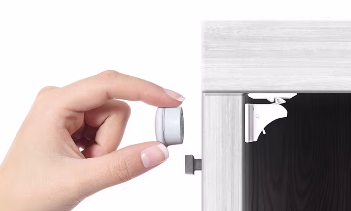 Magnetic Cabinet Locks by Jambini