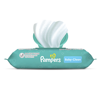 Pampers® Baby-Clean Parfum Fraîcheur de Bébé™