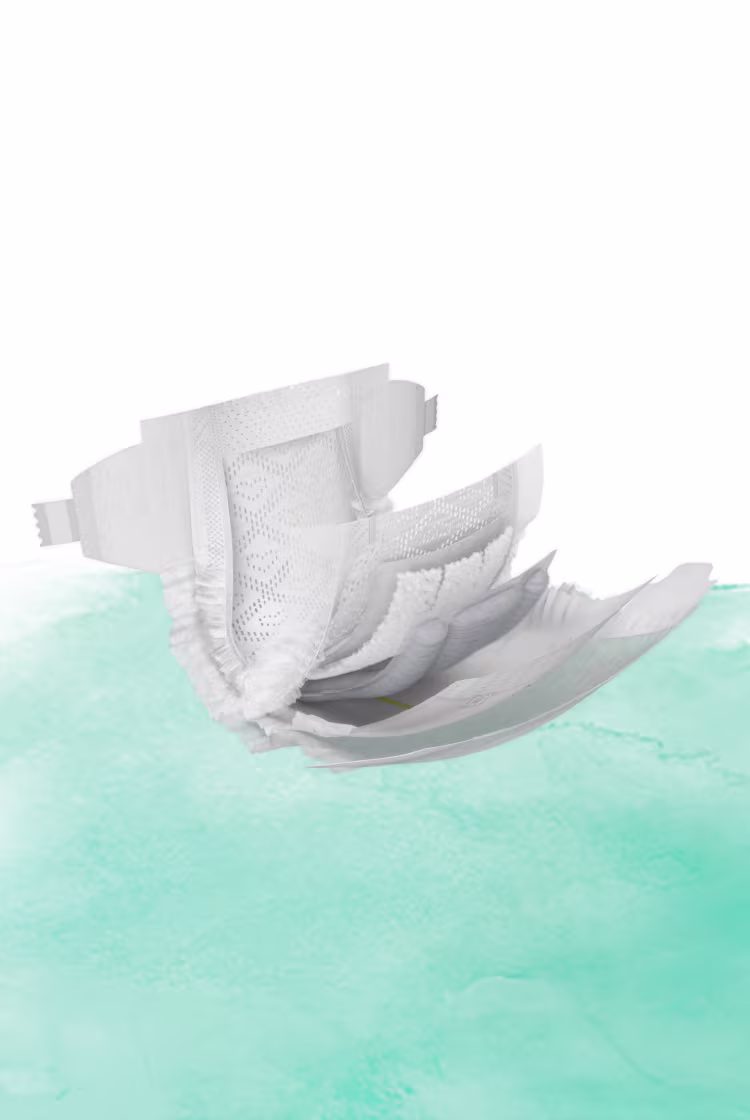 diaper with harmonie background