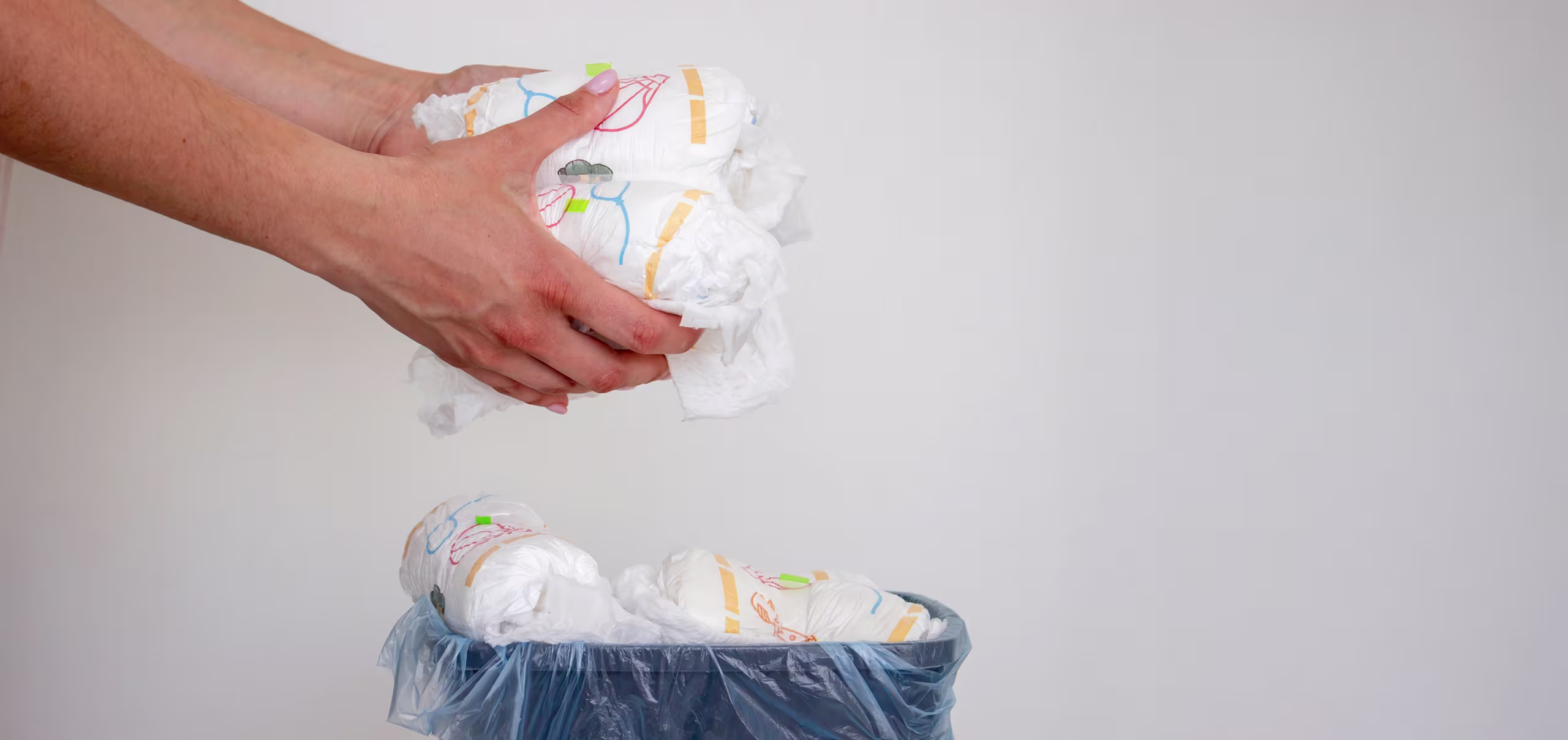 Como descartar fraldas corretamente