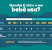 Quantas fraldas um bebê usa?