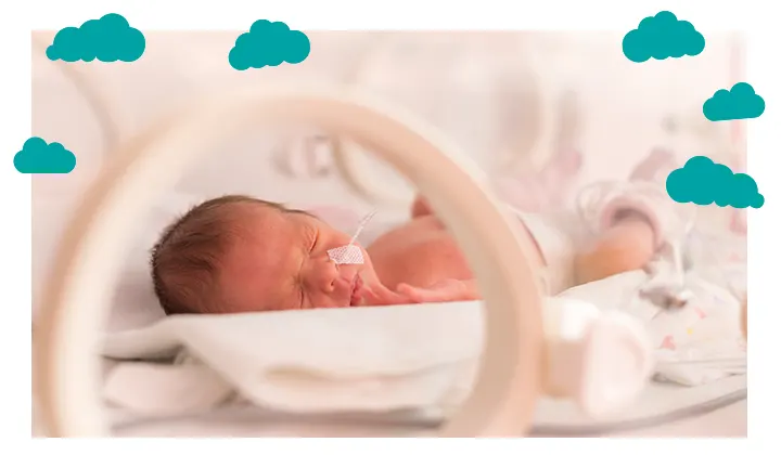 BABY SLEEPING IN INCUBATOR BABY SLEEPING IN INCUBATOR