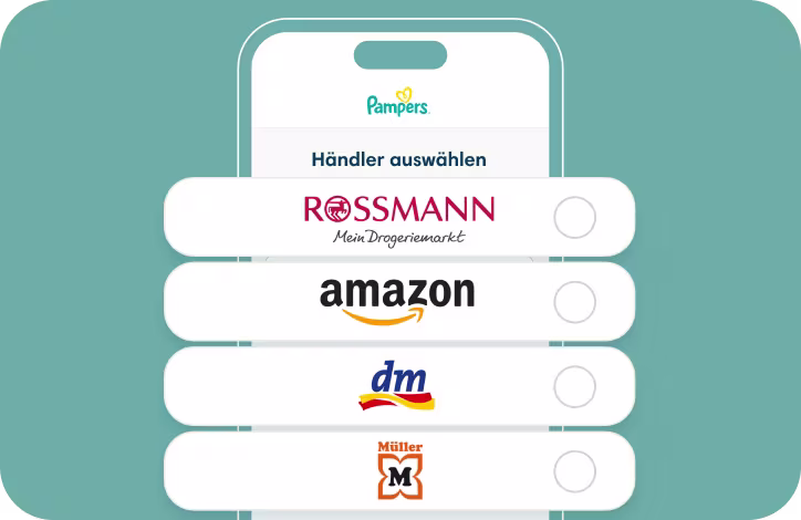 Wähle deinen bevorzugten Händler aus