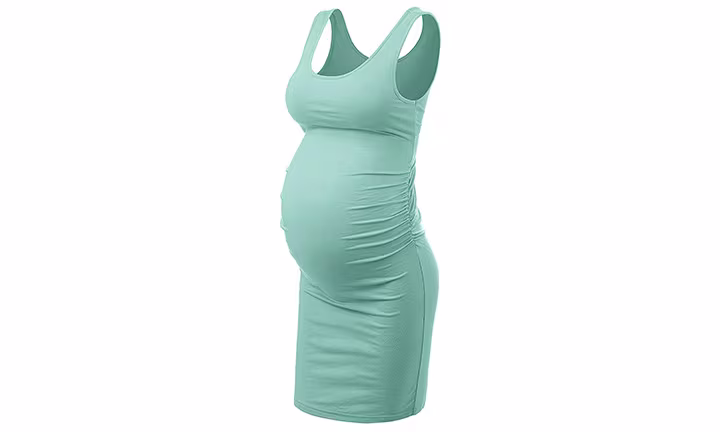 Baby Bump Sleeveless Dress