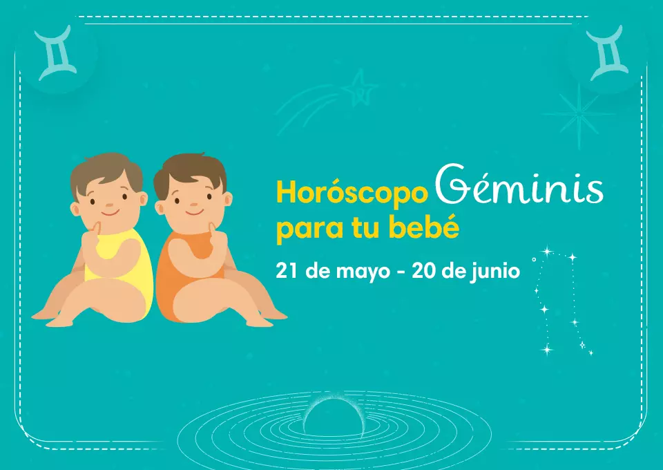 Personalidad del horóscopo géminis para tu bebé

Tauro
21 de mayo- 20 de junio