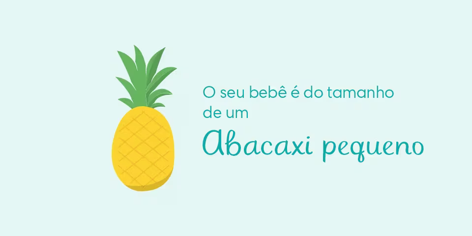 Your baby is the size of a pineapple