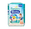 Wizualizacja produktu Pampers Splashers na stronie produktu, idealne do zabawy w wodzie