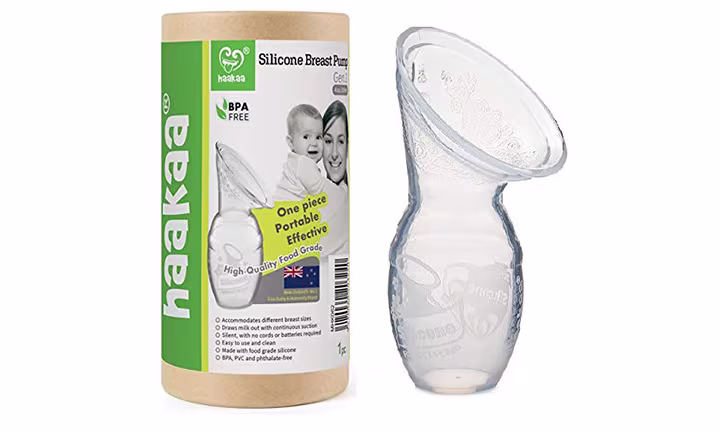 Haakaa Silicone Breastfeeding Manual Breast Pump