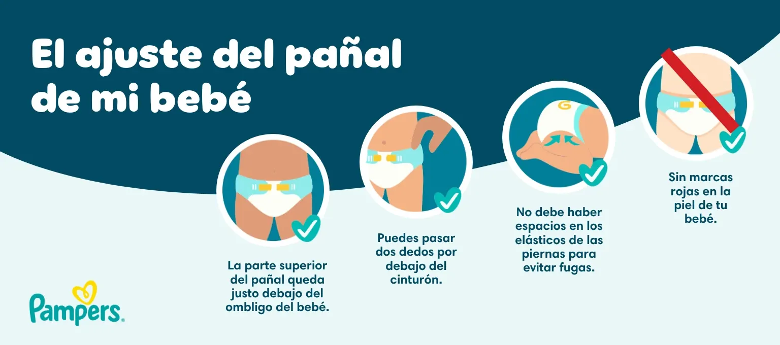 Ajuste del pañal