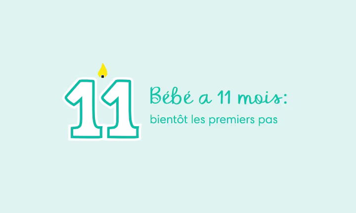 Étape de développement bébé 11 mois – debout avec appui et premiers gestes de communication