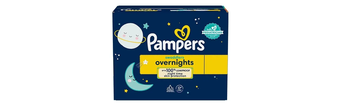 Pampers Swaddlers Overnights diapers