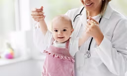 Baby visit to doctor
