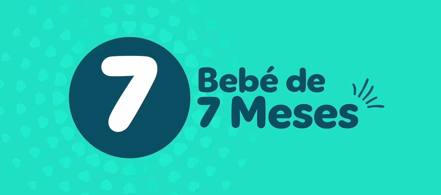 bebé de 7 meses de nacido