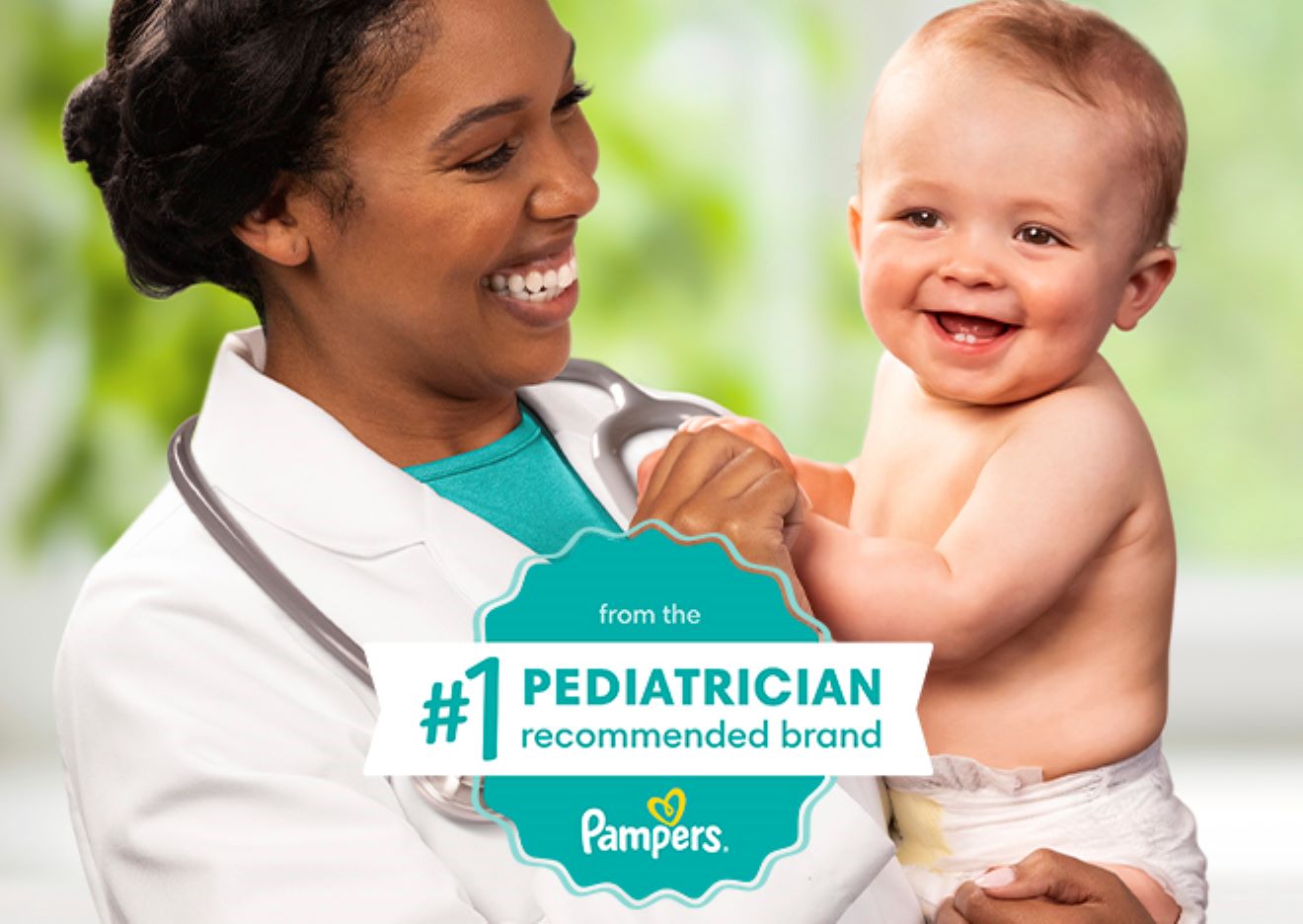 De Pampers, la marque la plus recommandée par les pédiatres