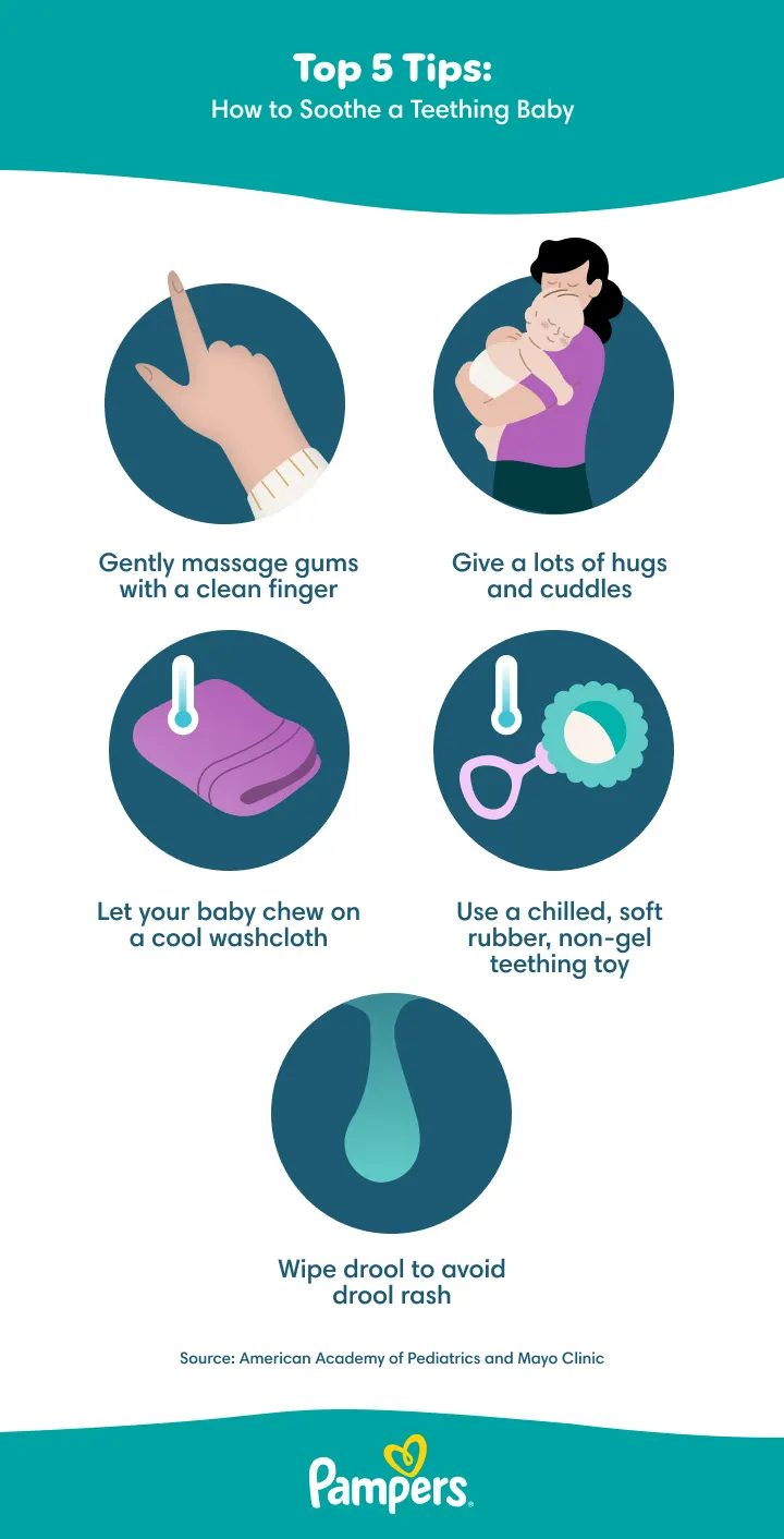 Tips on How to Soothe a Teething Baby Tips on How to Soothe a Teething Baby