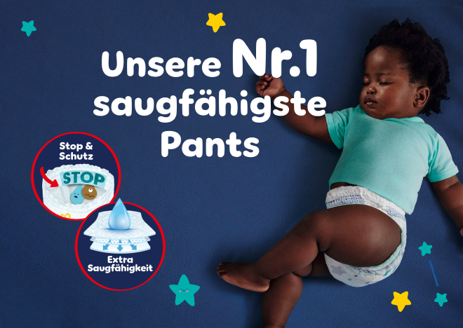 Unsere Nr.1 saugfähigste Pants - Stop & Schutz Täschchen, Extra Saugfähigkeit