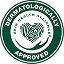 Aprobado dermatológicamente y Skin Health Alliance insignia