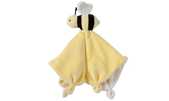 Burt's Bees Baby - Lovey Plush, Hold Me Bee Soother Security Blanket
