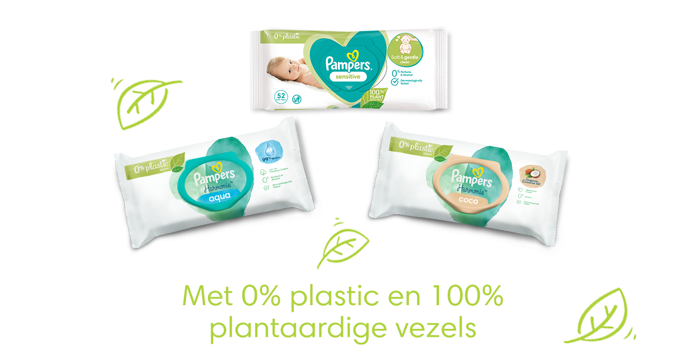 Met 0% plastic en 100% plantaardige vezels