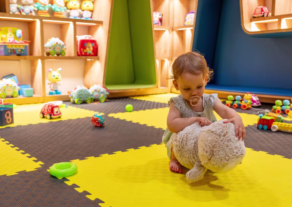 Guardería para bebés: estimulación, juegos y más