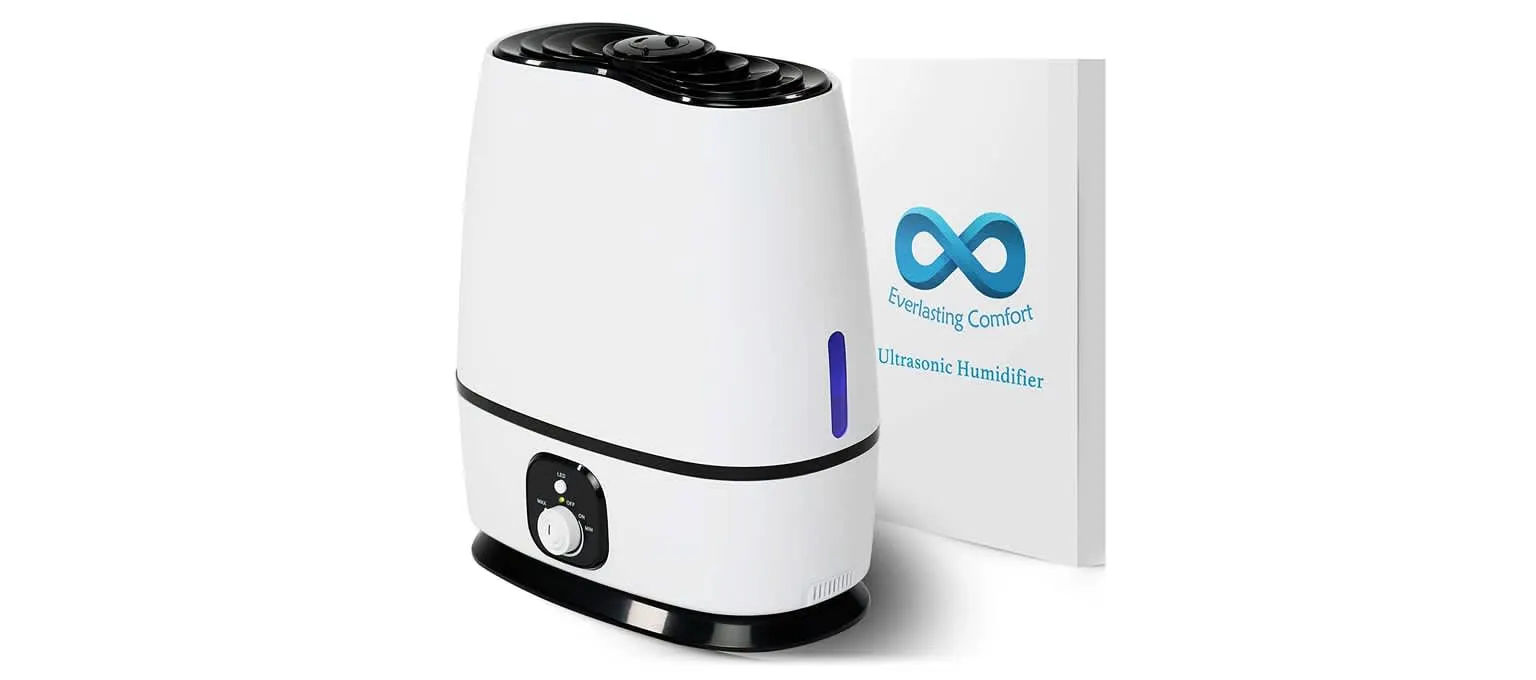 Everlasting Comfort Ultrasonic Cool Mist Humidifier