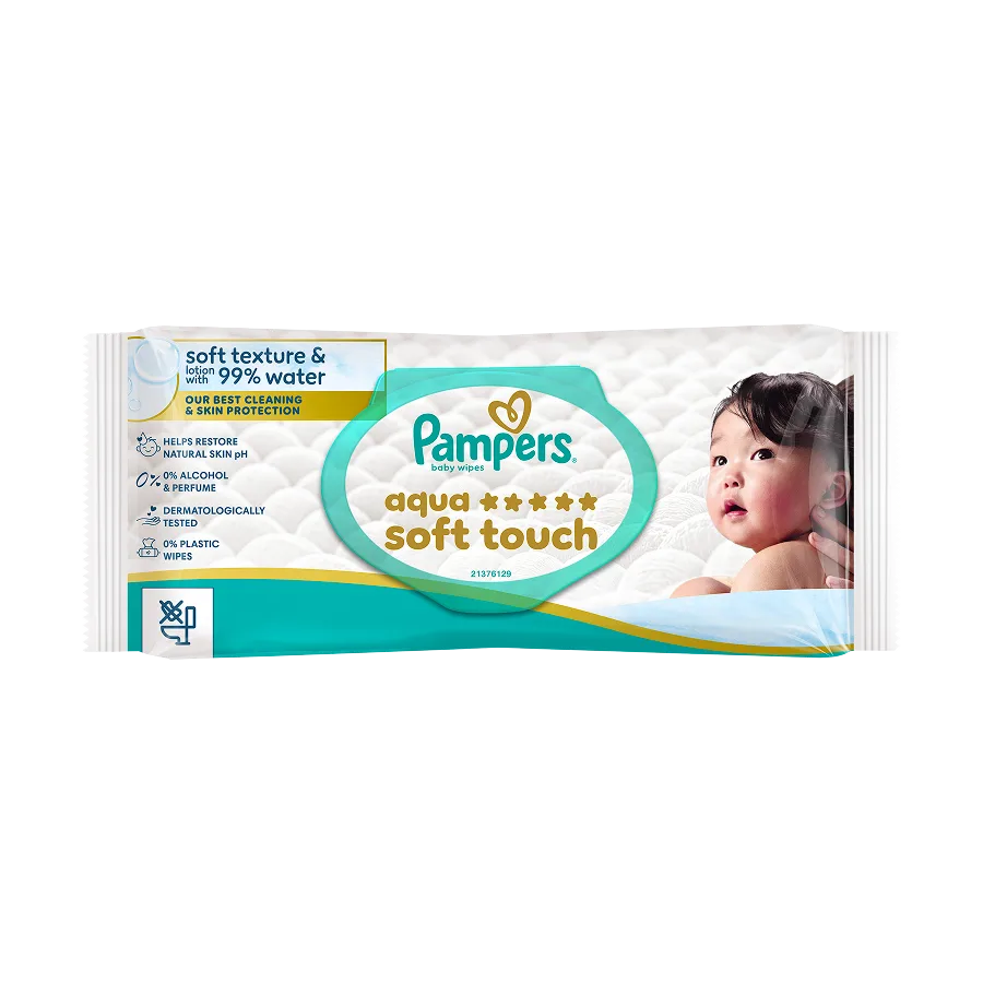 Pampers® Aqua Soft Touch Feuchttücher