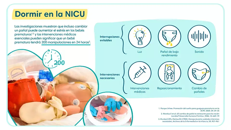 Ventajas necesarias e intervenciones innecesarias del cambio de pañales en bebés prematuros | Pampers® Perú Ventajas necesarias e intervenciones innecesarias del cambio de pañales en bebés prematuros