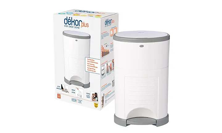 Dekor Plus Hands-Free Diaper Pail