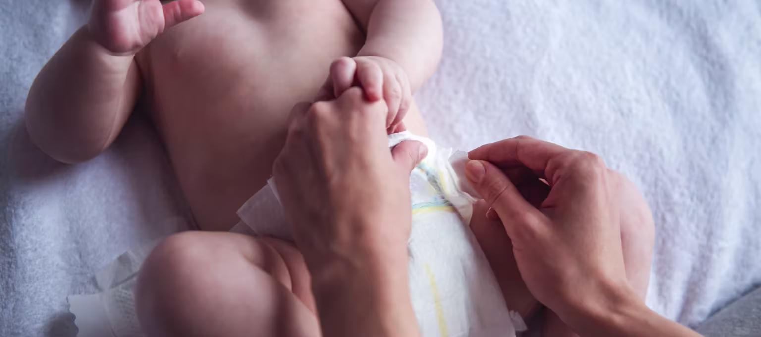 Pañalera en habitación de la guagua