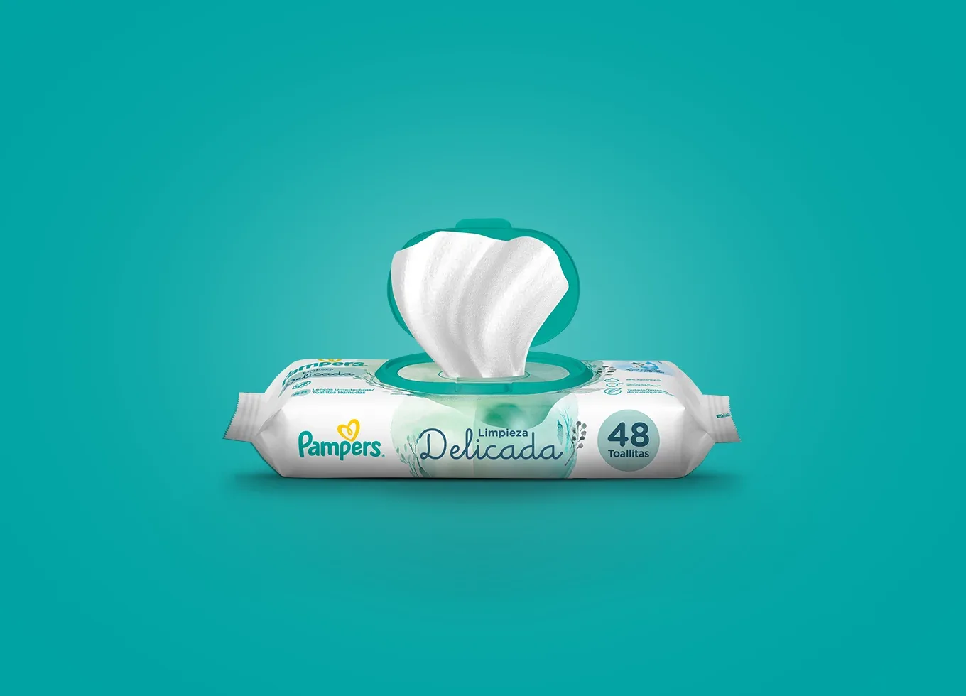 Toallitas Húmedas Pampers® Limpieza Delicada Toallitas Húmedas Pampers® Limpieza Delicada