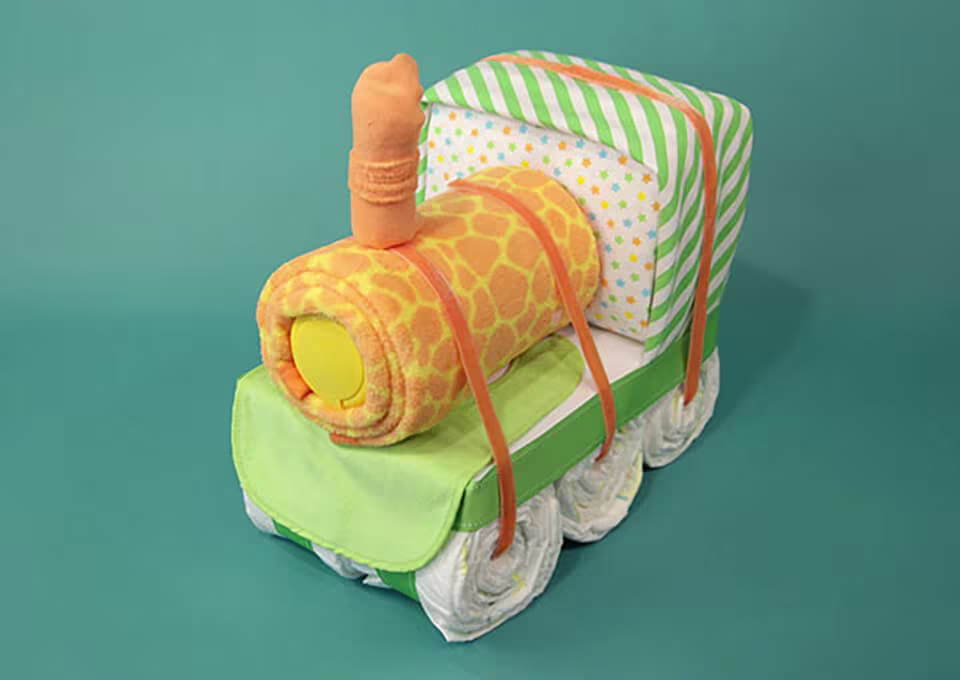 tren seklinde bebek bezi pastasi-Article Content Image 4 Kabinin Son Rötuşlarını Yapın